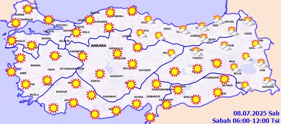 Marmara'da sıcaklıklar 40 dereceye dayanacak - 2