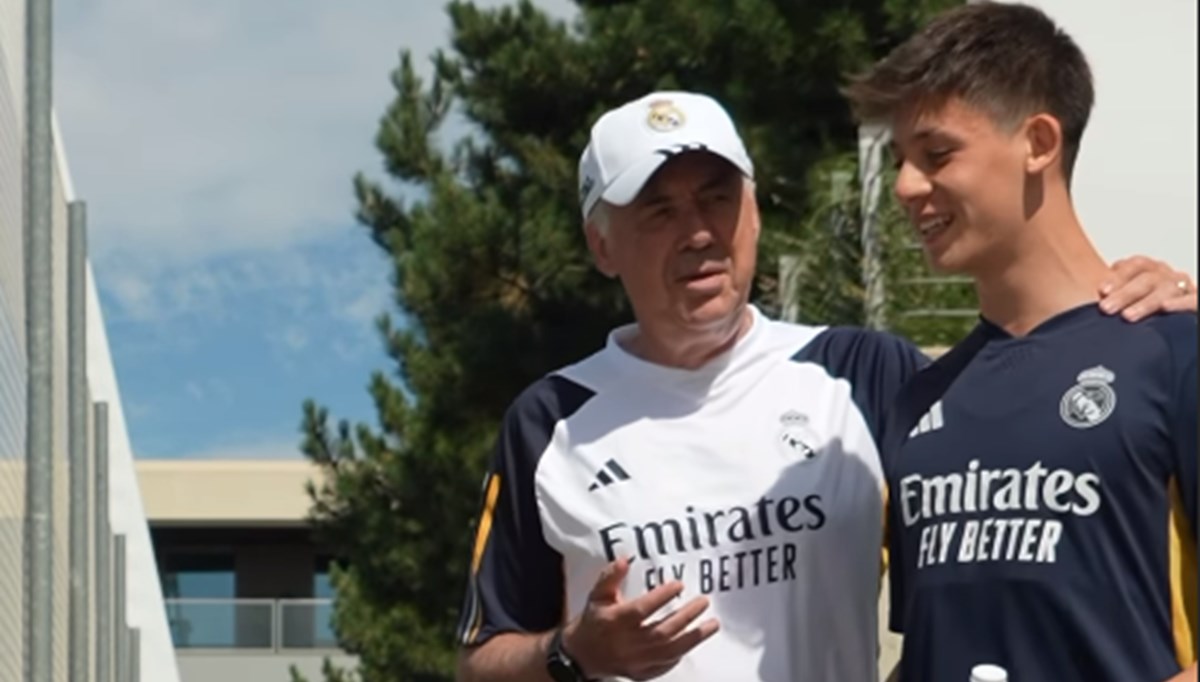 Real Madrid Teknik Direktörü Ancelotti açıkladı: Arda Güler ilk maçına çıkabilir
