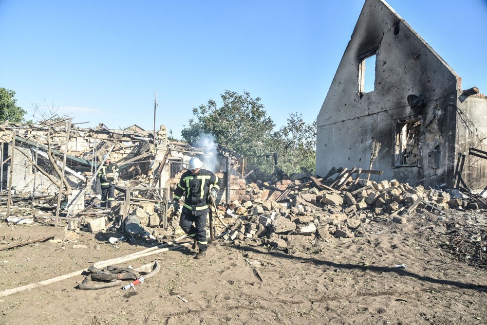 Rusya'dan Odessa'ya füze saldırısı - 1