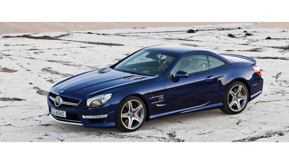 En güçlü Mercedes SL