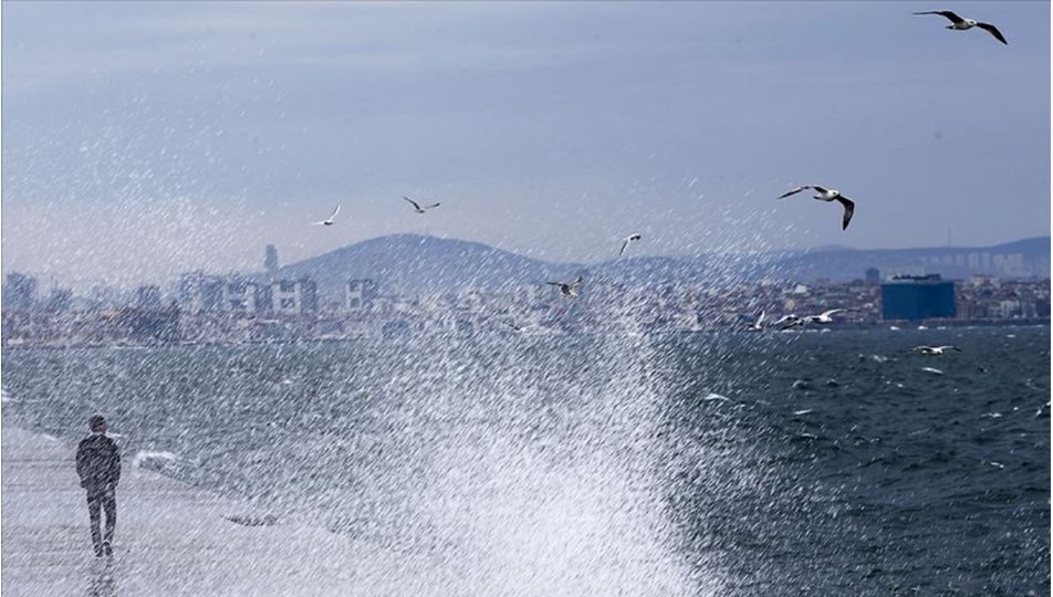 Marmara ve Ege için kuvvetli rüzgar uyarısı