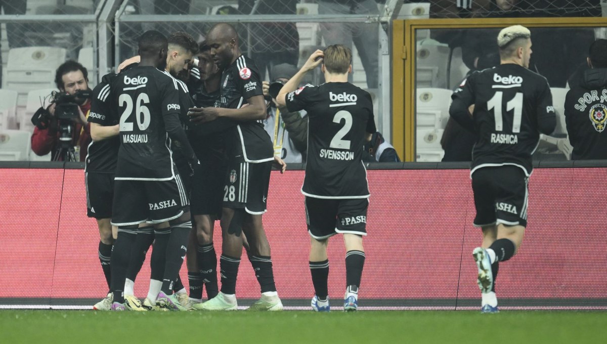 Beşiktaş, Konyaspor'u geçti: Türkiye Kupası'nda yarı finale kaldı