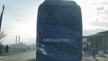 Orduspor otobüsü neden Suriye'de? Kulüpten açıklama geldi