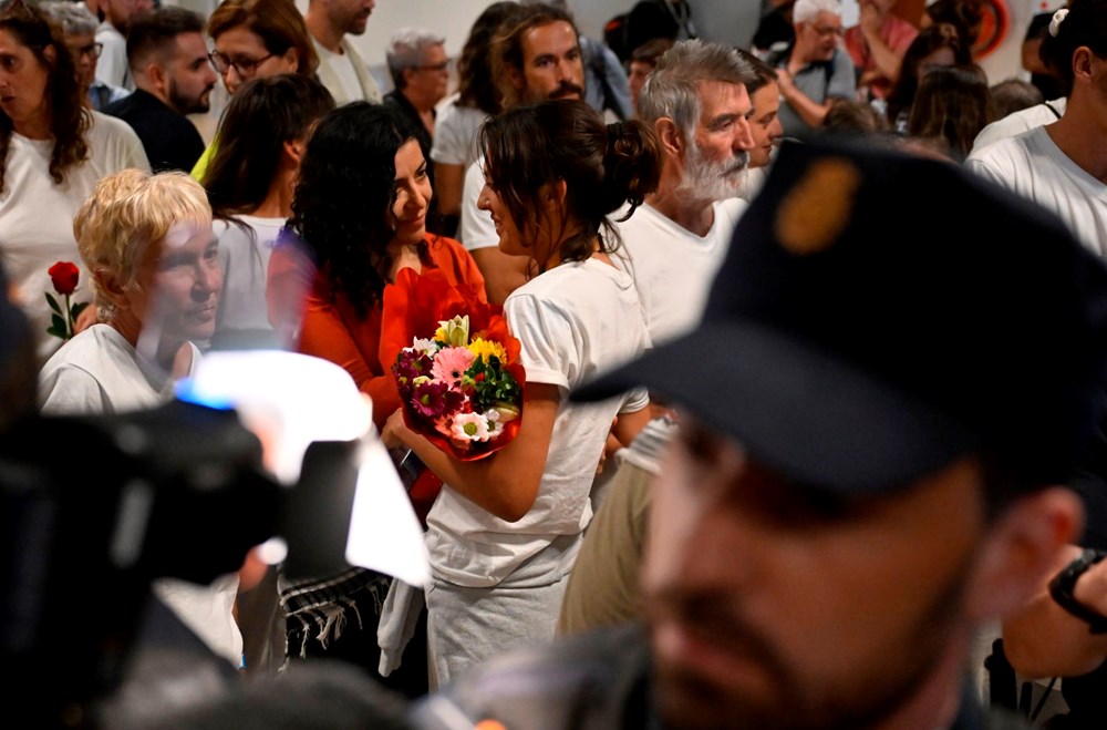 Sumud aktivistleri kahramanlar gibi karşılandı - 6