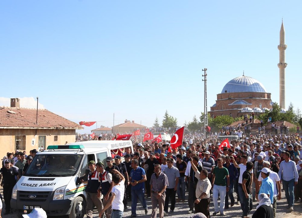 Şehit onbaşı Müsellim Ünal Kayseri'de toprağa verildi - 7