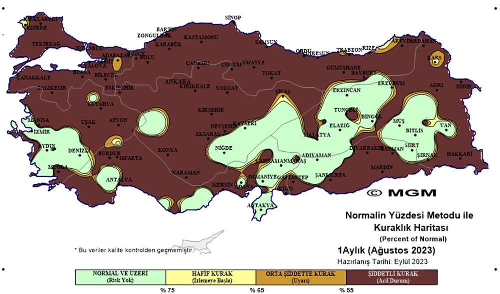 Son 33 yılın en kurak ağustos ayı yaşandı | Türkiye’nin büyük bölümü için “acil durum” ilanı - 3