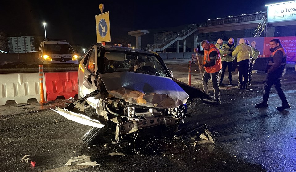 Maltepe'de kaza sonrası çekici bekleyen sürücü başka aracın çarpması sonucu öldü - 1