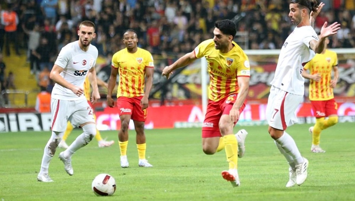 Kayserispor - Galatasaray maçında dikkat çeken detay: En pahalı yedek kulübesi