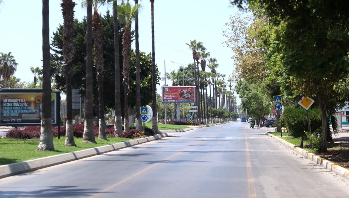 Güneyde bunaltan sıcak: Cadde ve sokaklar boş kaldı