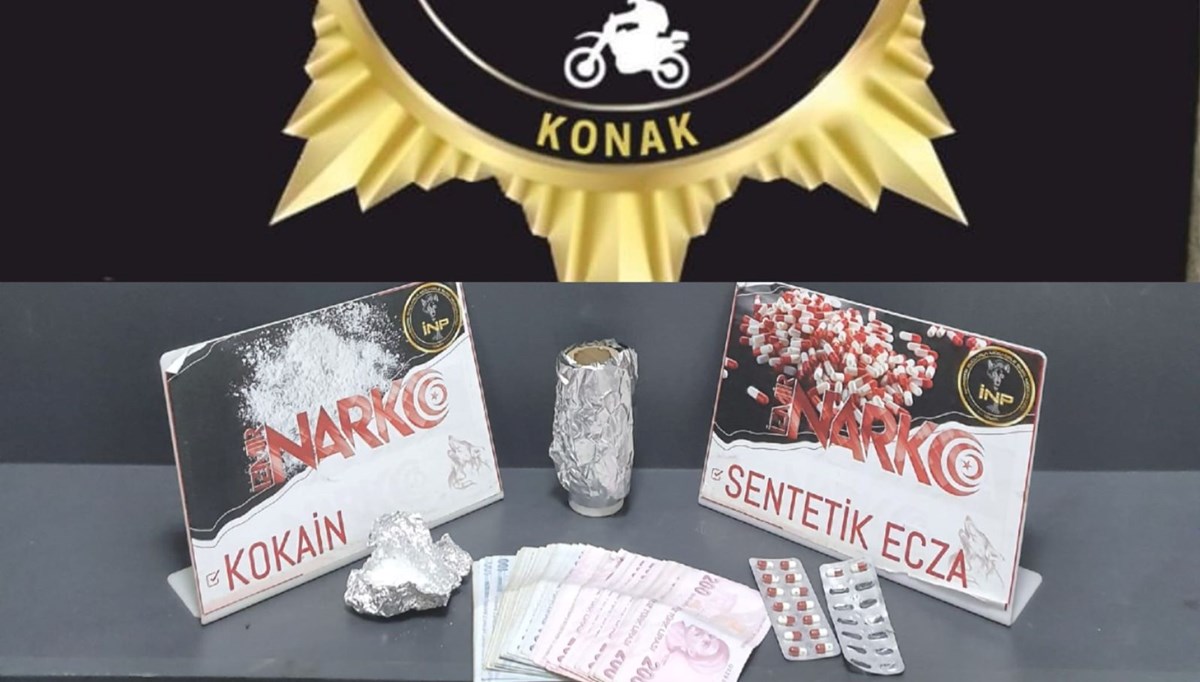 İzmir'de iki ayrı adrese uyuşturucu operasyonu İzmir'de iki ayrı adrese uyuşturucu operasyonu