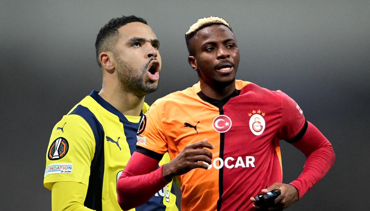 Gözler Galatasaray-Fenerbahçe derbisinde: Osimhen ile En-Nesyri'nin düellosu