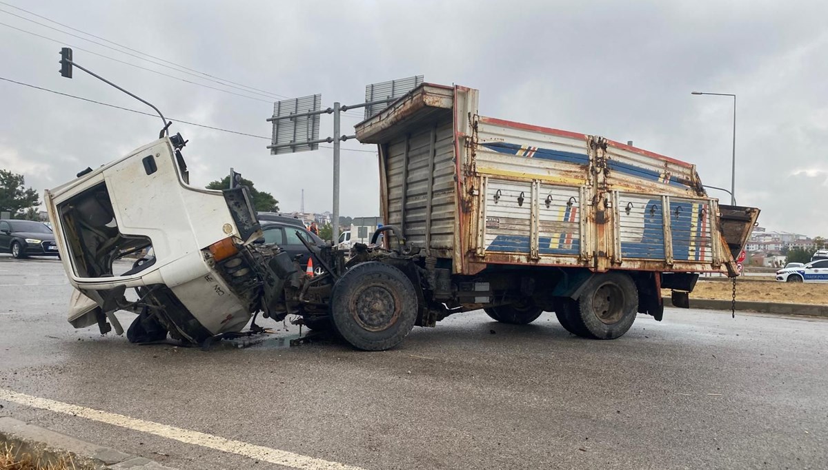 Çanakkale'de feci kaza: 1 ölü