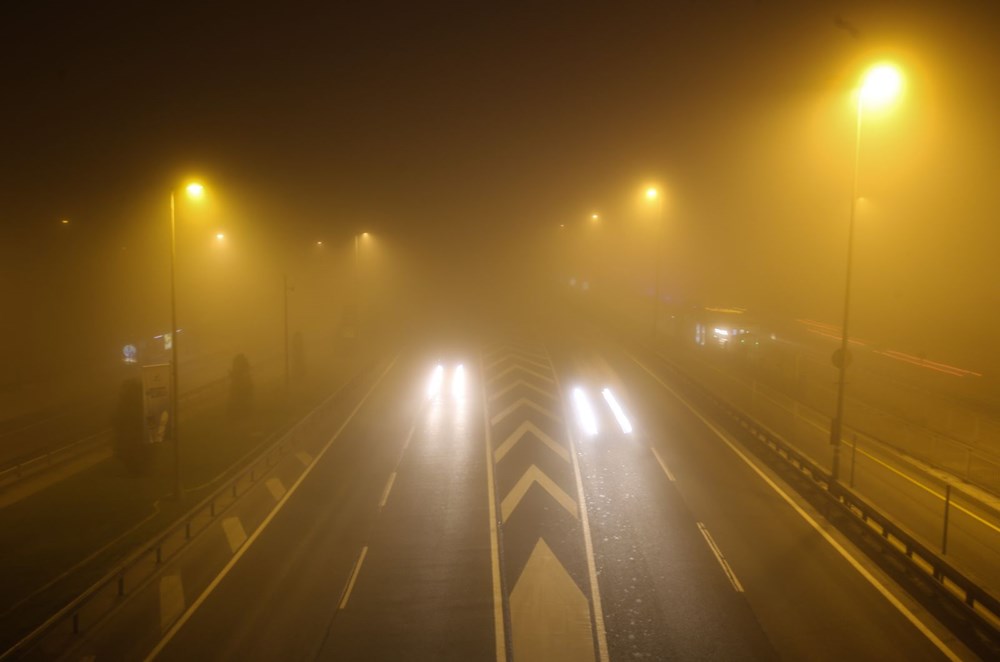 İstanbul'da yoğun sis etkili oldu - 2