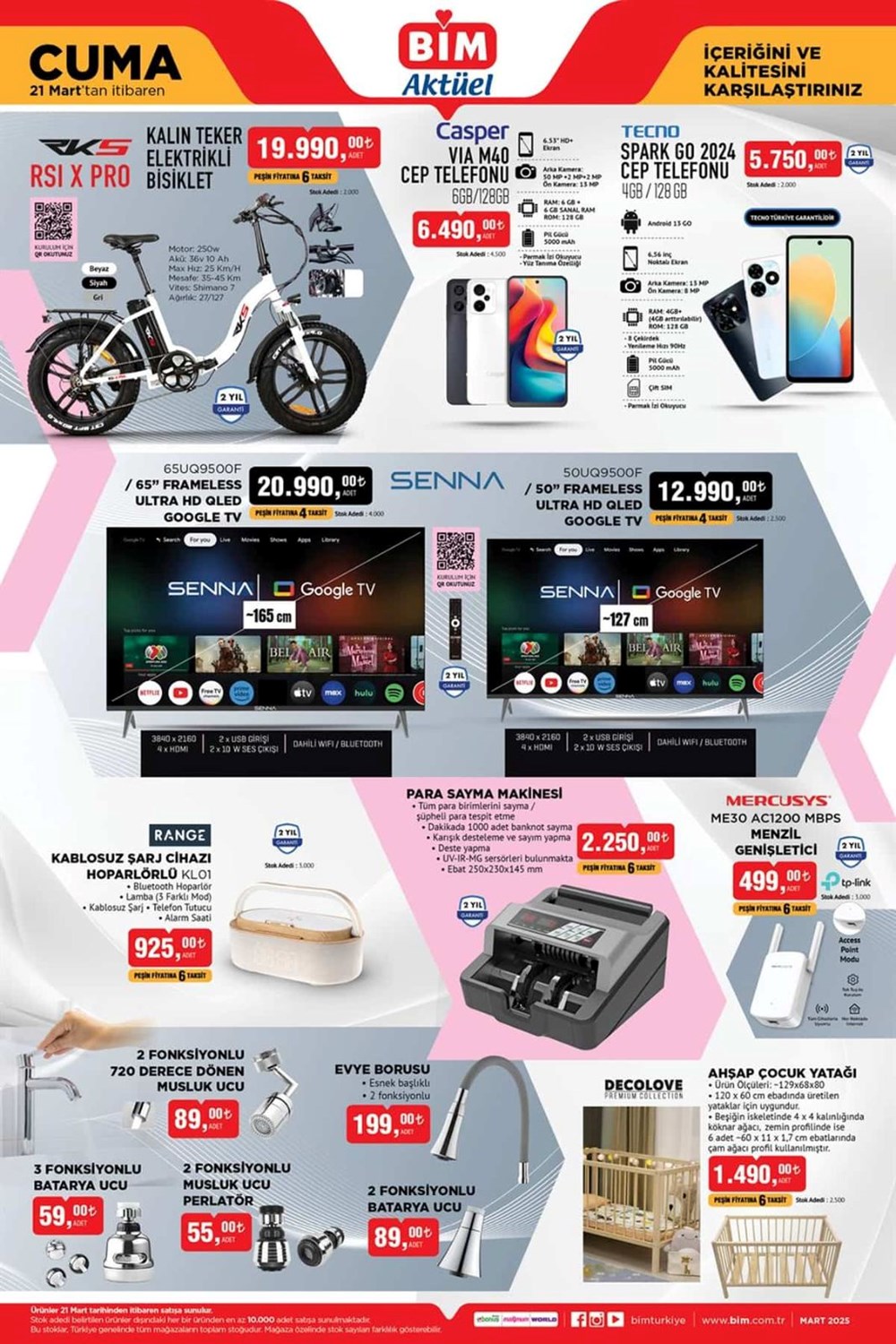 BİM'den Mart Ayı Bombası: Evinizi Yenileyecek İndirimler! 80 iBT9eH9NXUmII 2H9RN kw