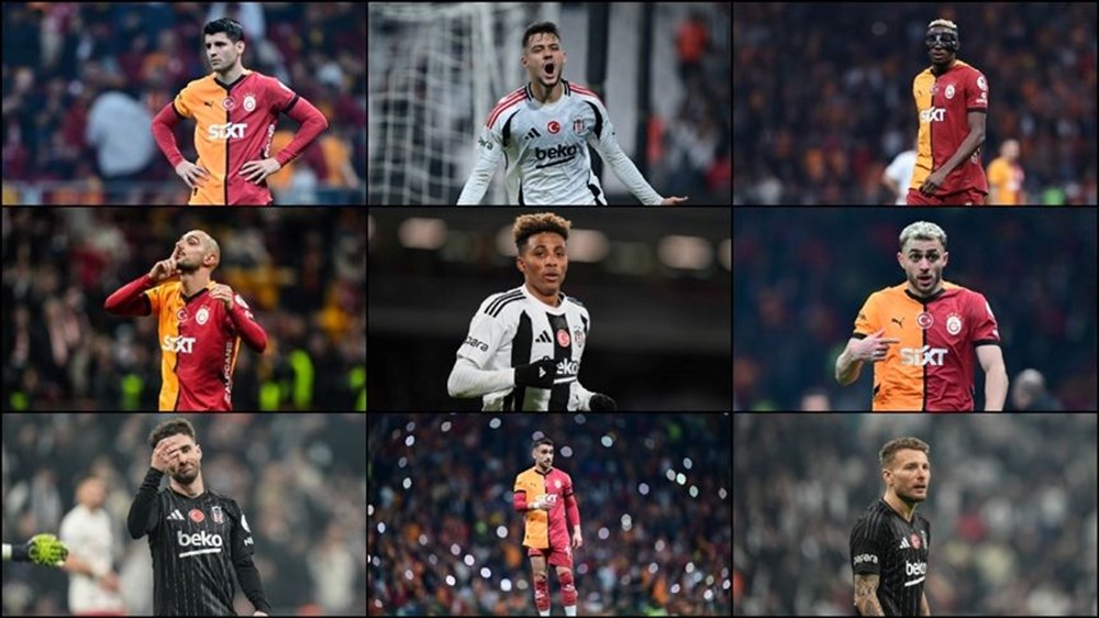 Forvetlerin karnesi | Beşiktaş-Galatasaray derbisinde gözler golcülerde: Osimhen mi, Immobile mi? - 1