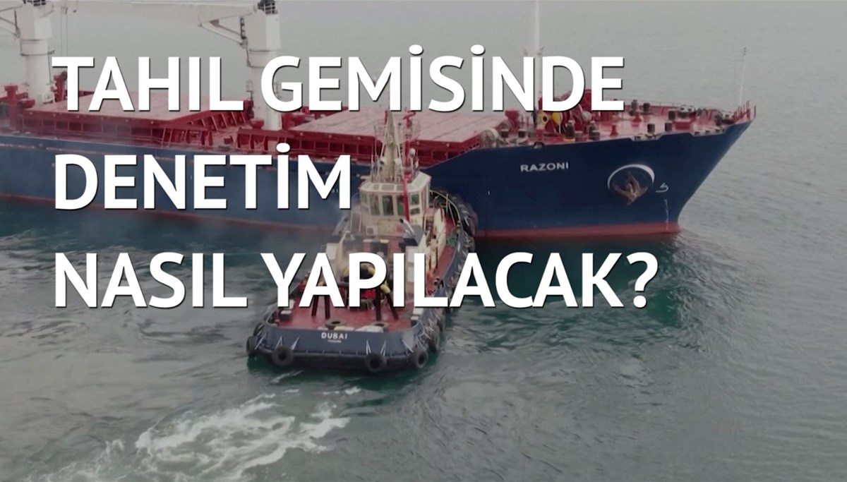 İlk tahıl gemisi bu gece İstanbul’da olacak