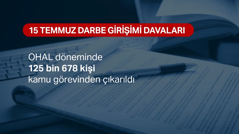 Darbe davalarında son durum: 4 bin 891 darbe zanlısı mahkum oldu - 7