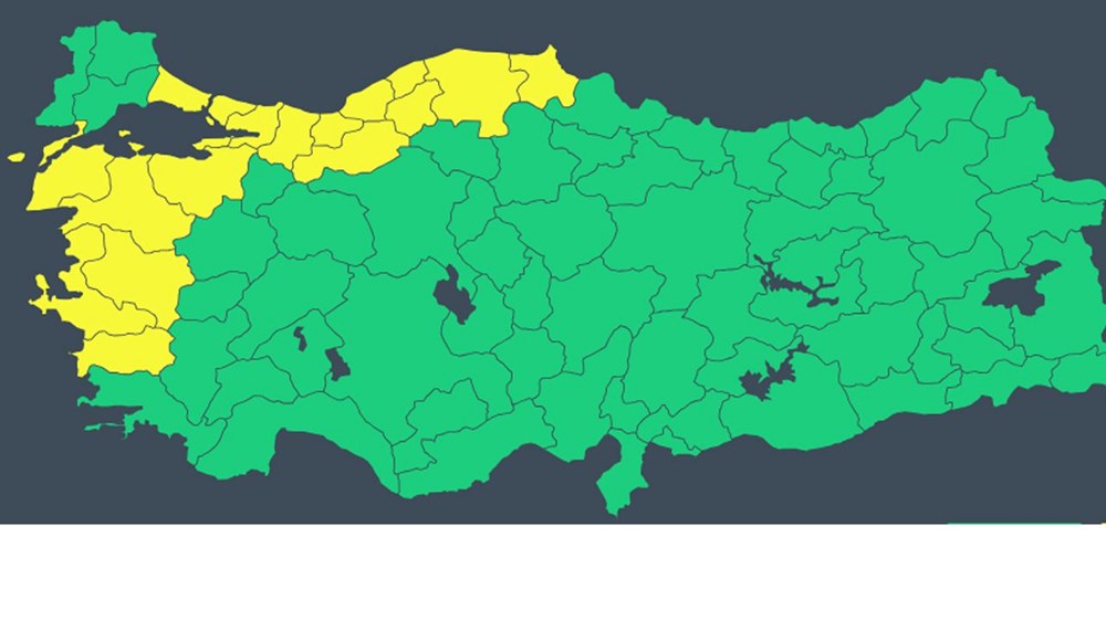 Kuvvetli sağanak geliyor: 17 kente sarı uyarı - 4