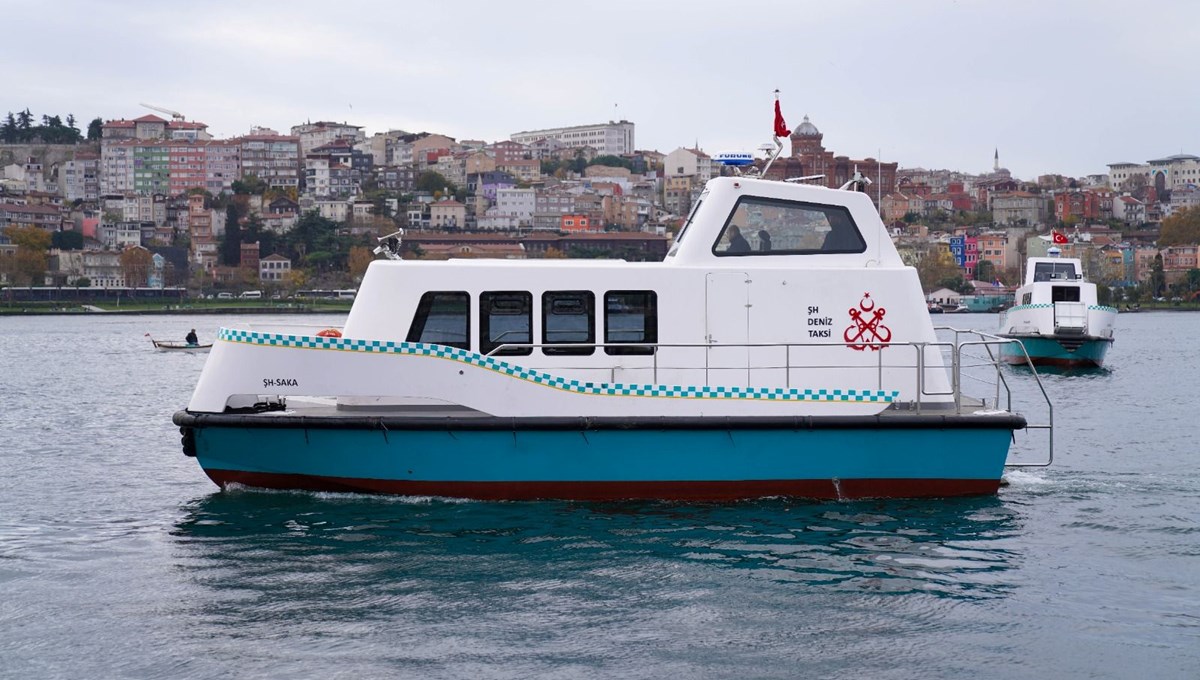 İstanbul'da deniz taksiler seferlere başlıyor