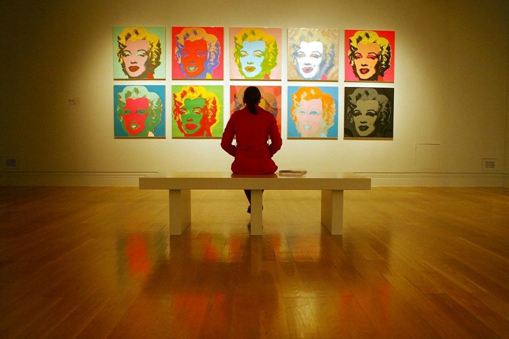 Andy Warhol'un Marilyn Monroe portresine rekor fiyat - 6