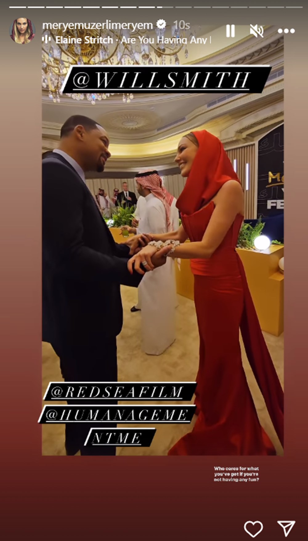 Kızıldeniz Film Festivali'ne Hollywood yıldızları akın etti: Meryem Uzerli ile Will Smith'in buluşması gündem oldu - 6