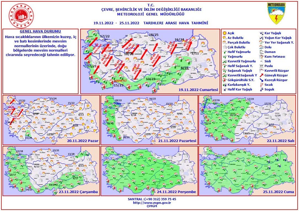 Lodosun ardı sağanak! MGM paylaştı (Bu hafta hava nasıl olacak?) - 9