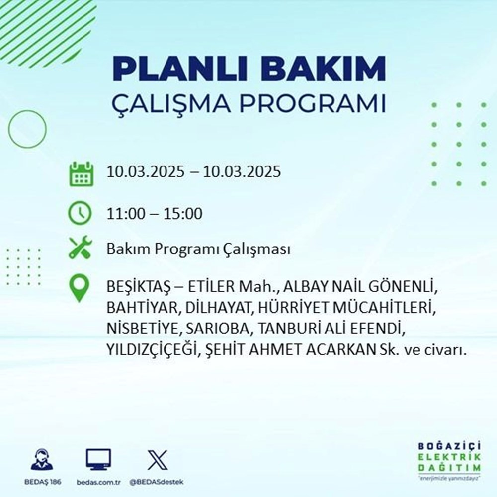 İstanbul'da Elektrikler Gidiyor: 22 İlçede Yarın Hayat Duracak mı? (10 Mart BEDAŞ Kesinti Alarmı) 88 iGqZPZYNZU25B8fe20FaQw
