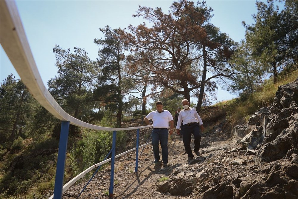 Amanoslar'ın sonsuz ateşi 'yanar taşlar' turizme kazandırılacak - 9