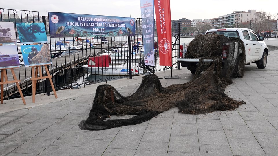 Çanakkale'de hayalet ağ temizliği - 1