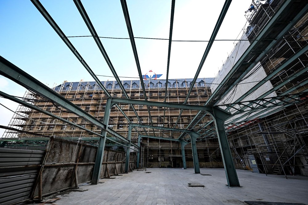 Tarihi Haydarpaşa Garı restorasyonla özgün haline kavuşuyor - 9