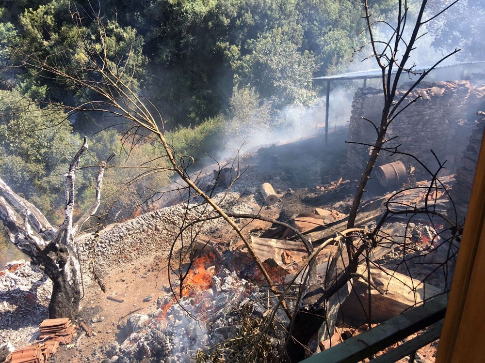 3 ilde orman yangını: Havadan ve karadan müdahale başladı - 9