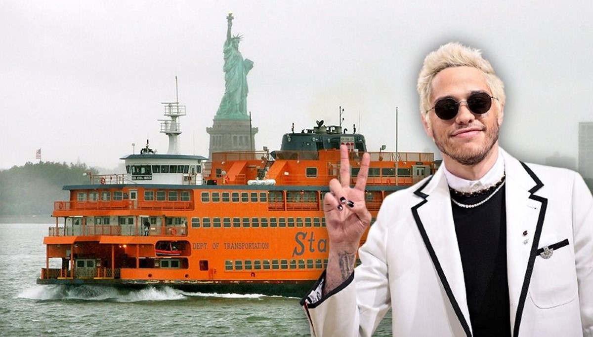 Pete Davidson 57 yıllık feribotu kulübe dönüştürüyor
