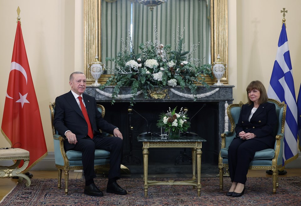 Atina’ya 6 yıl sonra kritik ziyaret | Cumhurbaşkanı Erdoğan, Miçotakis ile görüşüyor - 1