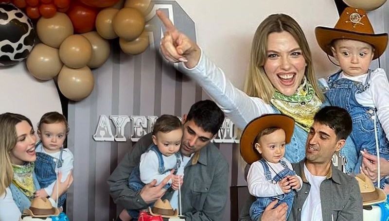 Yasemin Şefkatli ile İdo Tatlıses'in oğulları Ayel ve Emir 1 yaşında