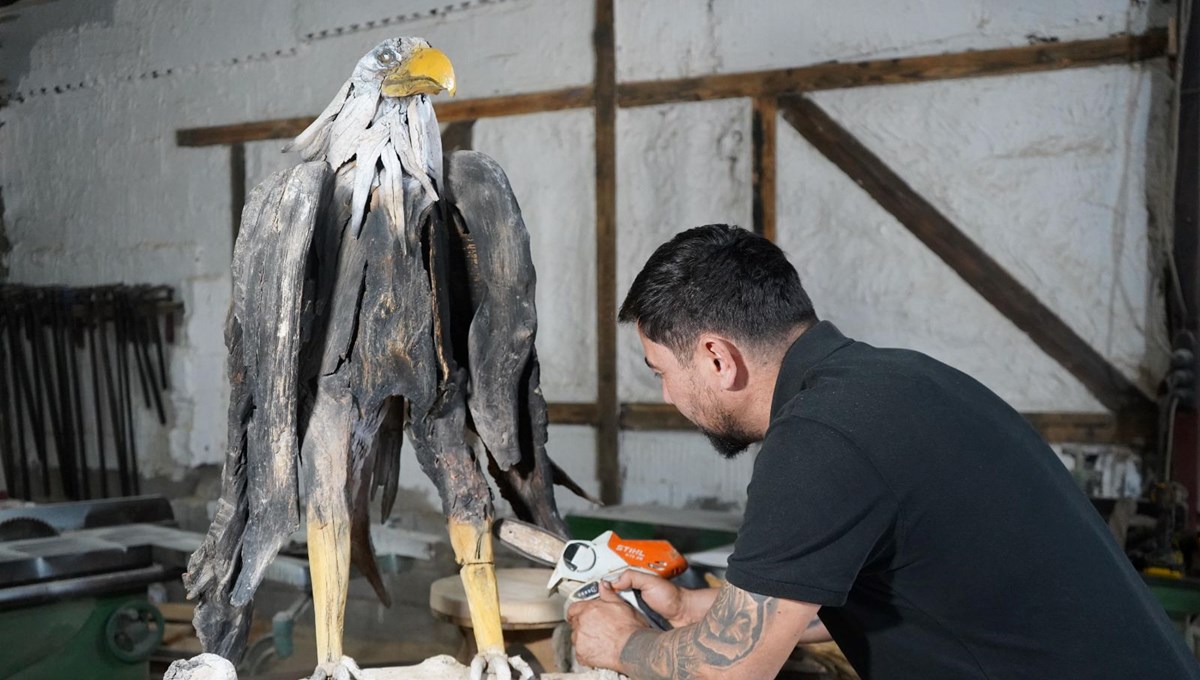 Ormandan toplayıp dönüştürüyor