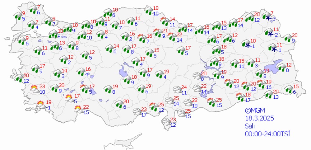 Bahar havası bitti, kış geri geliyor: İstanbul'da bugün yağmur, yarın kar bekleniyor - 7