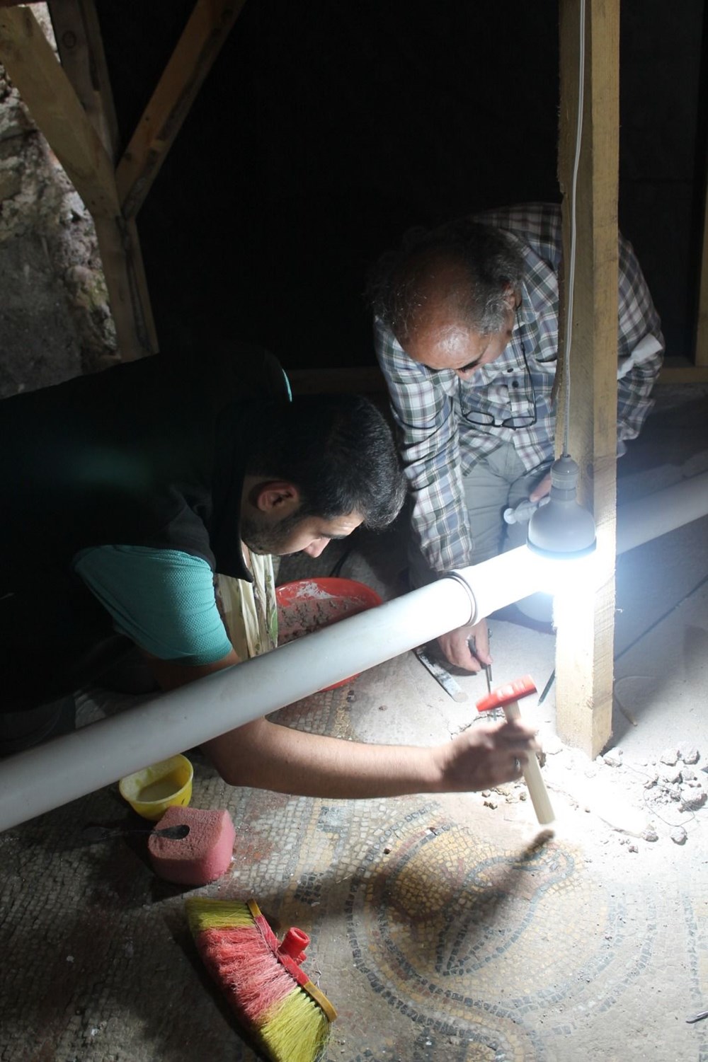 Balatlar Kazısı’nda, Zeugma'dakilere benzer mozaikler bulundu - 20