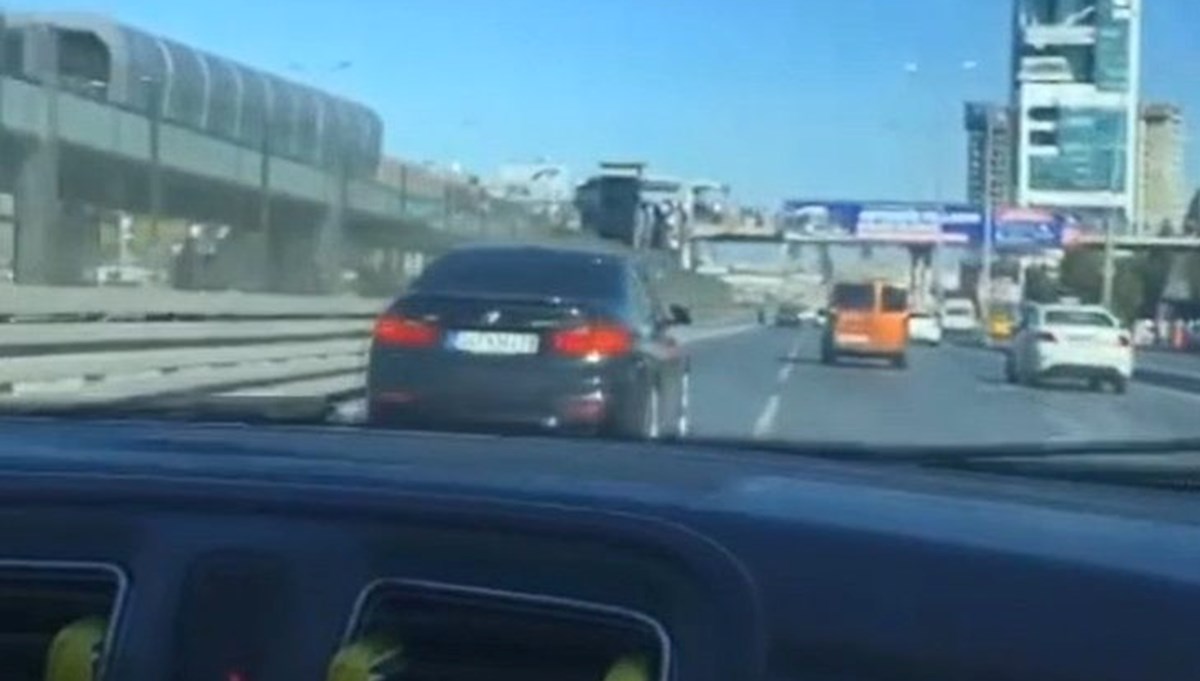 Trafikte makas atıp sosyal medyada paylaştı: 5 bin 451 lira ceza kesildi