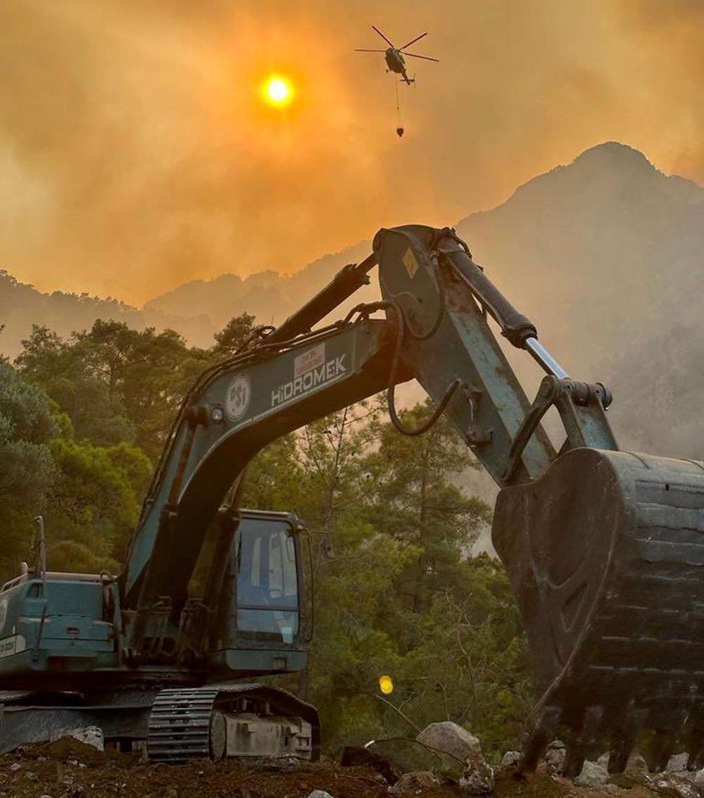 Antalya, Çanakkale, Manisa, Balıkesir, İzmir ve Kütahya’da orman yangını - 3