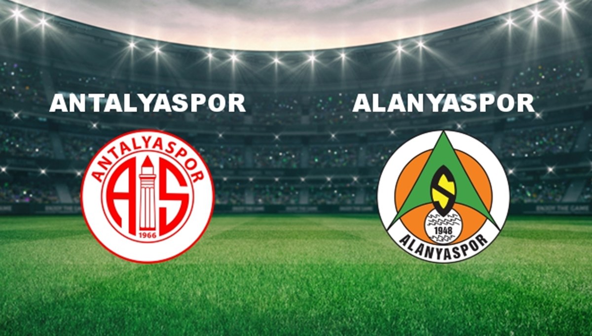 Antalyaspor - Alanyaspor Maçı Ne Zaman? Antalyaspor - Alanyaspor Maçı Hangi Kanalda Canlı Yayınlanacak?