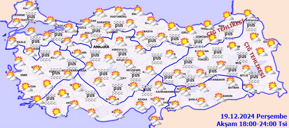 Meteorolojiden art arda uyarılar: Kuvvetli sağanak, yoğun kar ve fırtınaya dikkat! - 9