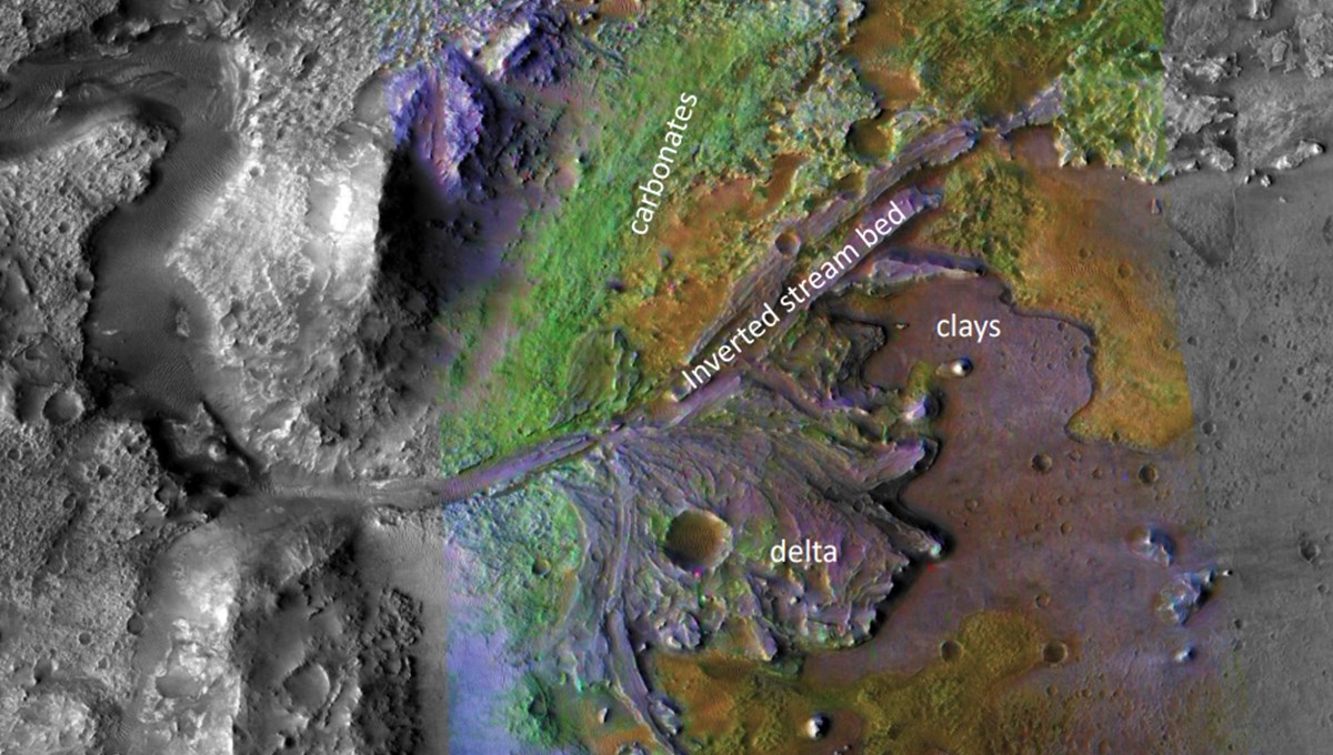 NASA fotoğraflarını paylaştı: Mars'ta uzaylı yaşamının olabileceğine dair kanıt bulundu