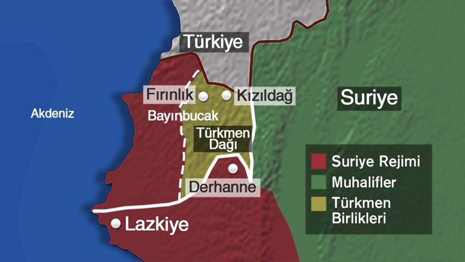 Kızıldağ tepesi yeniden Esad güçlerinde - 1