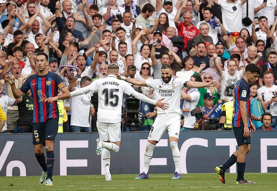 El Clasico'yu kazanan Real Madrid liderliğe yükseldi - 3