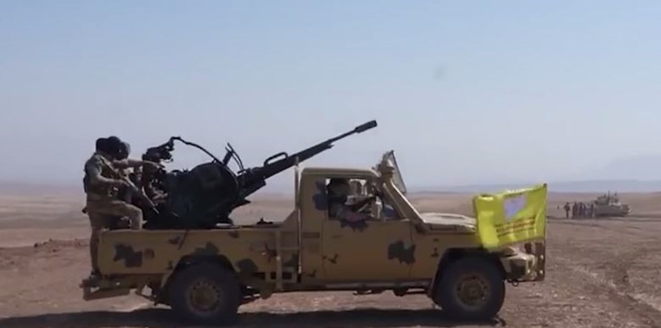 ABD'den YPG'ye sınıra 20 kilometre mesafede askeri eğitim - 1