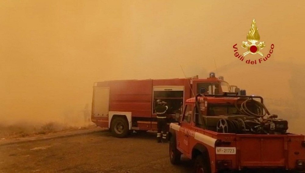 'Benzeri görülmemiş felaket': İtalya Sardunya Adası’nda yangın - 5