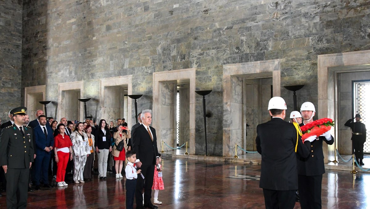 Devlet Tiyatroları Genel Müdürü Anıtkabir'de