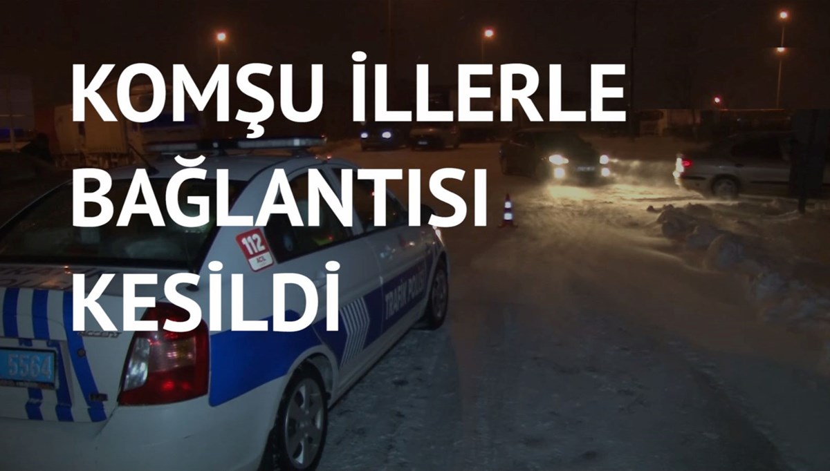 Konya’da kar esareti