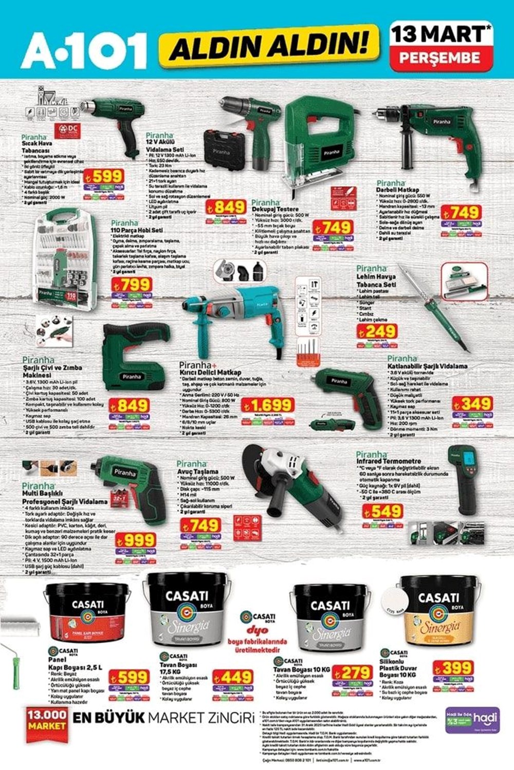 A101 13 Mart 2025: Mopedden Oyuncağa Fırsat Kataloğu Açıldı! 79 iWPZk5U8q0K R3uH3hpaSw