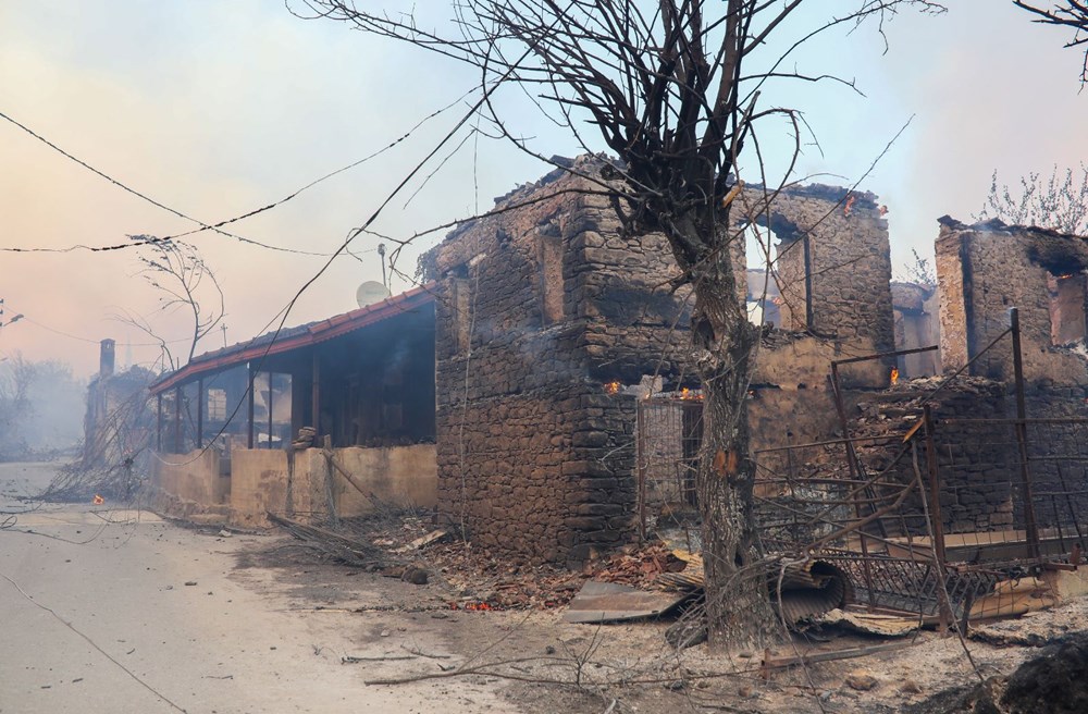 Manavgat'taki yangın evleri kül etti - 18